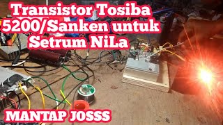 CARA PEMASANGAN TRANSISTOR 5200/SANKEN UNTUK SETRUM IKAN NILA!!