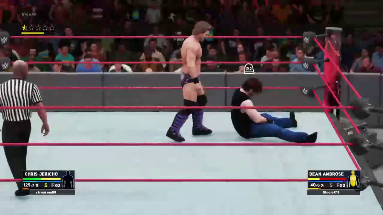 RSTR Wwe 2k18 Main Division 1 vs 1 YouTube