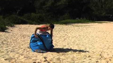 Sun Smarties Family Beach Cabana Tent from One Step Ahead