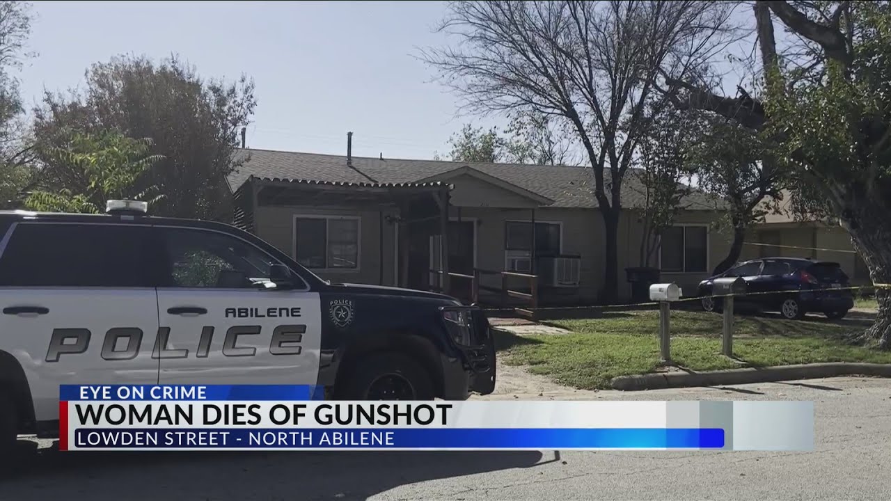 Woman dies of gunshot wound at Hendrick Medical Center in Abilene - YouTube