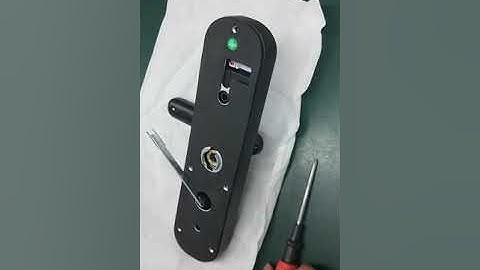 E202 How to change lock handle direction tuya door lock