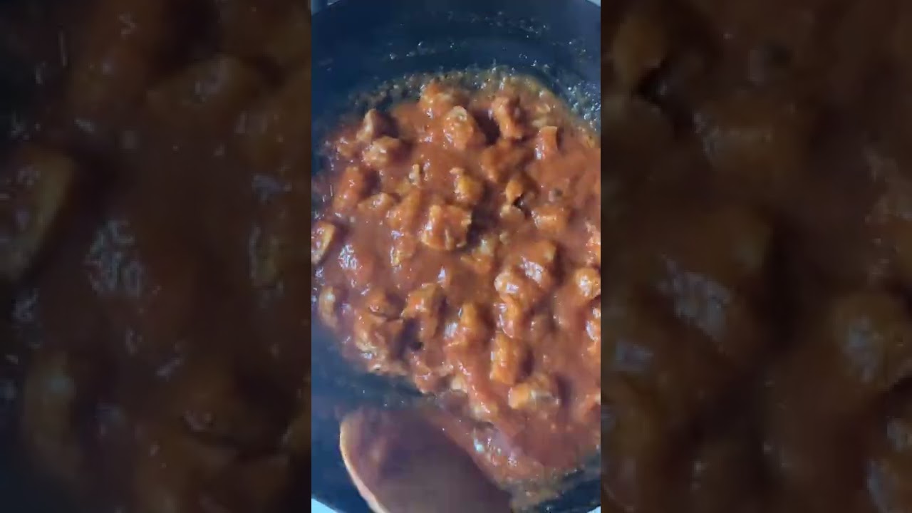 Spaghetti with soy chunks # shorts