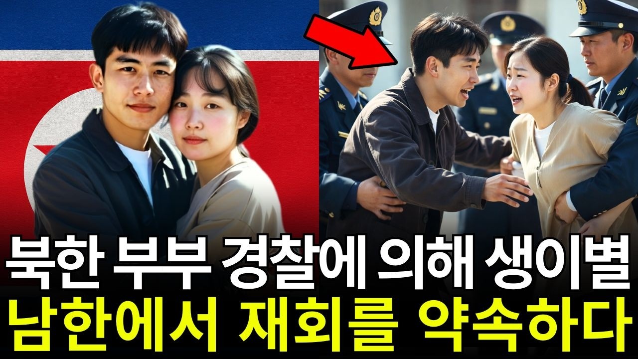 북한 부부, 남한에서 재회하기 위해 생이별… 여성 체포 | 탈북감동사연