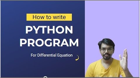 Solving Differential Equations Using Python: A Step-by-Step Guide