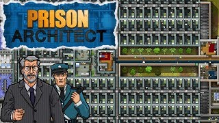 Prison Architect Update 12 #3 First Prisoners  - Let's Play - Gameplay - Construction - Walkthrough