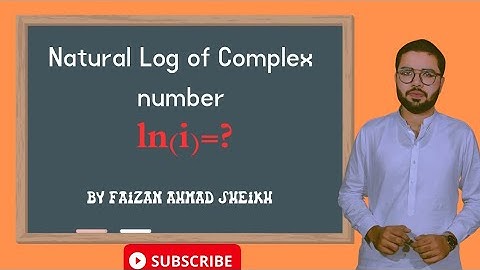 Exploring the Natural Logarithm of Complex Numbers: Unlocking Hidden Patterns|| ln(i)=?