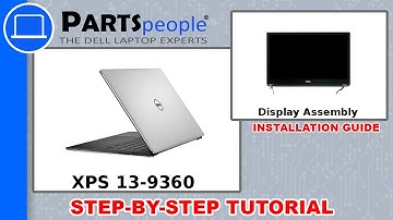 Dell XPS 13-9360 (P54G002) LCD Display Assembly How-To Video Tutorial