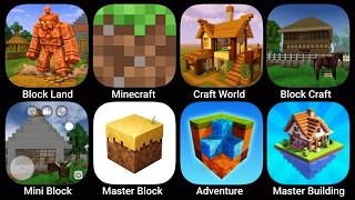 Block Land,Minecraft,Craft World,Block Craft,Mini Block,Master Block,Advance Craft,Master Building screenshot 4