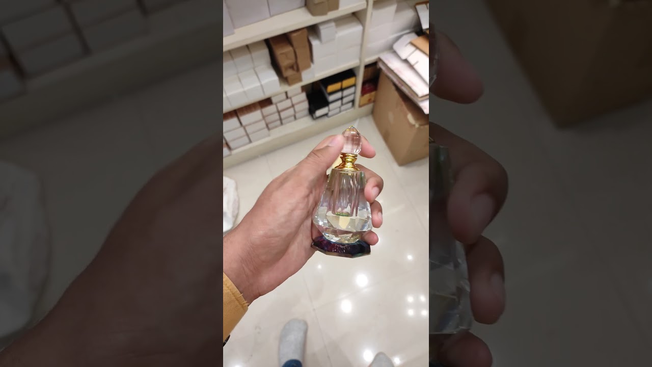 12ml Heavy Quality Imported Crystal Attar Bottle | Crystal Bottle Wholesale in Mumbai |100 PER SCENT