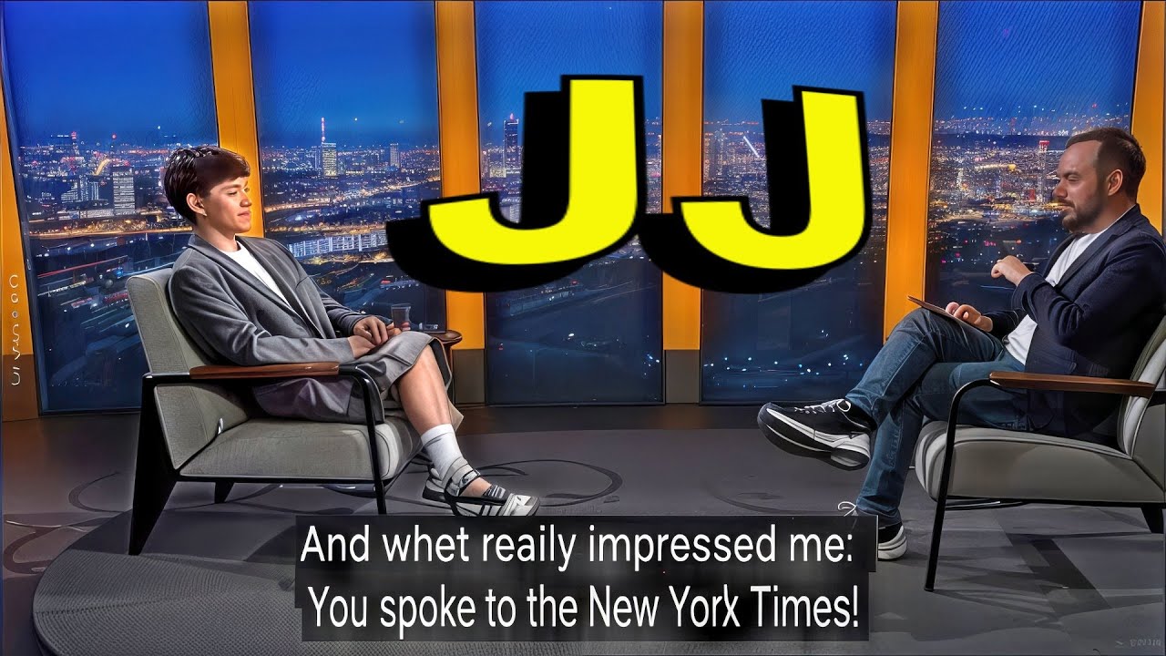 JJ Eurovision 2025 Austria Interview just before rehearsals in Basel, subtitled