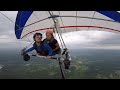 Tammie phillips tandem hang gliding at lookout mountain flight park