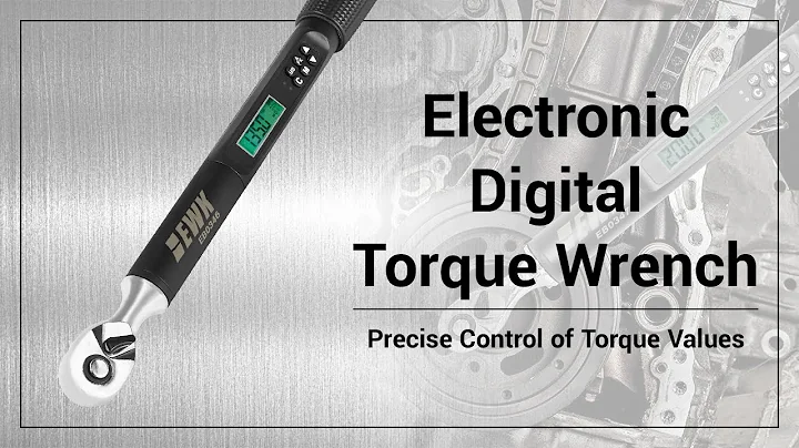 EWK Electronic Digital Torque Wrench - Precise Control of Torque Values│EB0342-EB0347│EWKtool