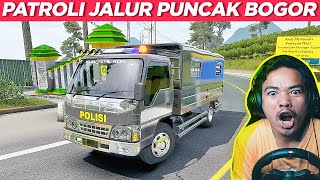 POLICE TRUCK PATROL IN PUNCAK BOGOR - Euro Truck Simulator 2 screenshot 4