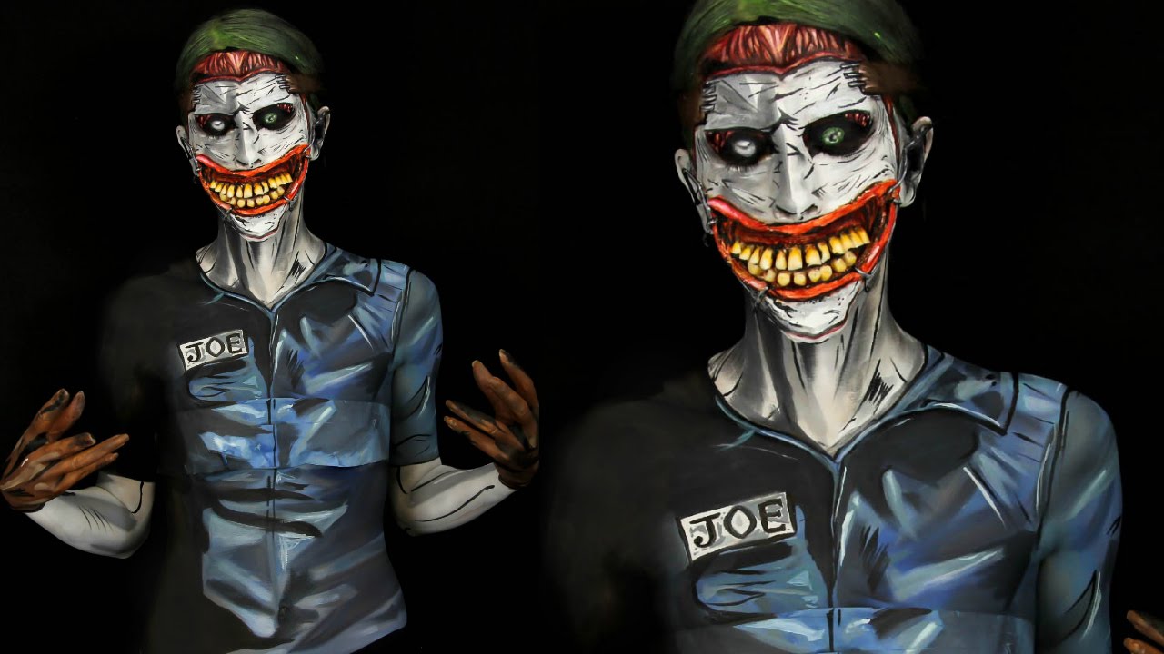 The Joker Makeup Tutorial DC Comics YouTube