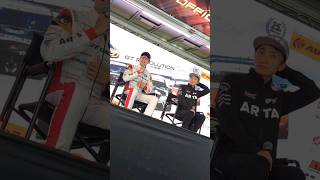 大津弘樹選手 Q1トップタイム！「ポール獲ったくらい嬉しかった！」2023 Rd.2 富士 ピエールなべじゅんスペシャルトークショー #supergt #大津弘樹 #ARTA #トークショー