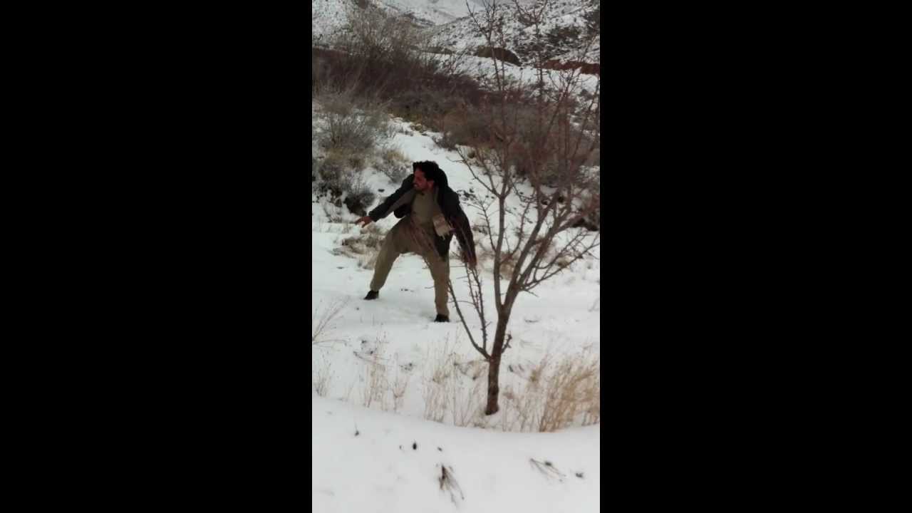 Snow fires in Kan Mehterzai