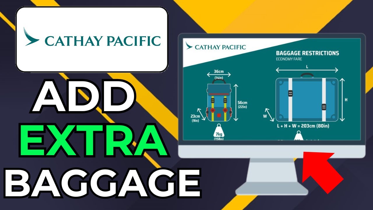 HOW TO ADD EXTRA BAGGAGE IN CATHAY PACIFIC (2026) - YouTube
