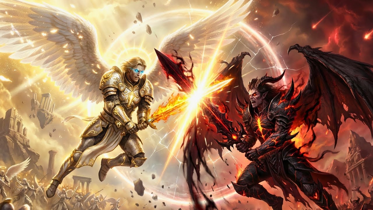 El castigo secreto que el ángel Miguel impuso a Lucifer. Dios prohibió que se contara.