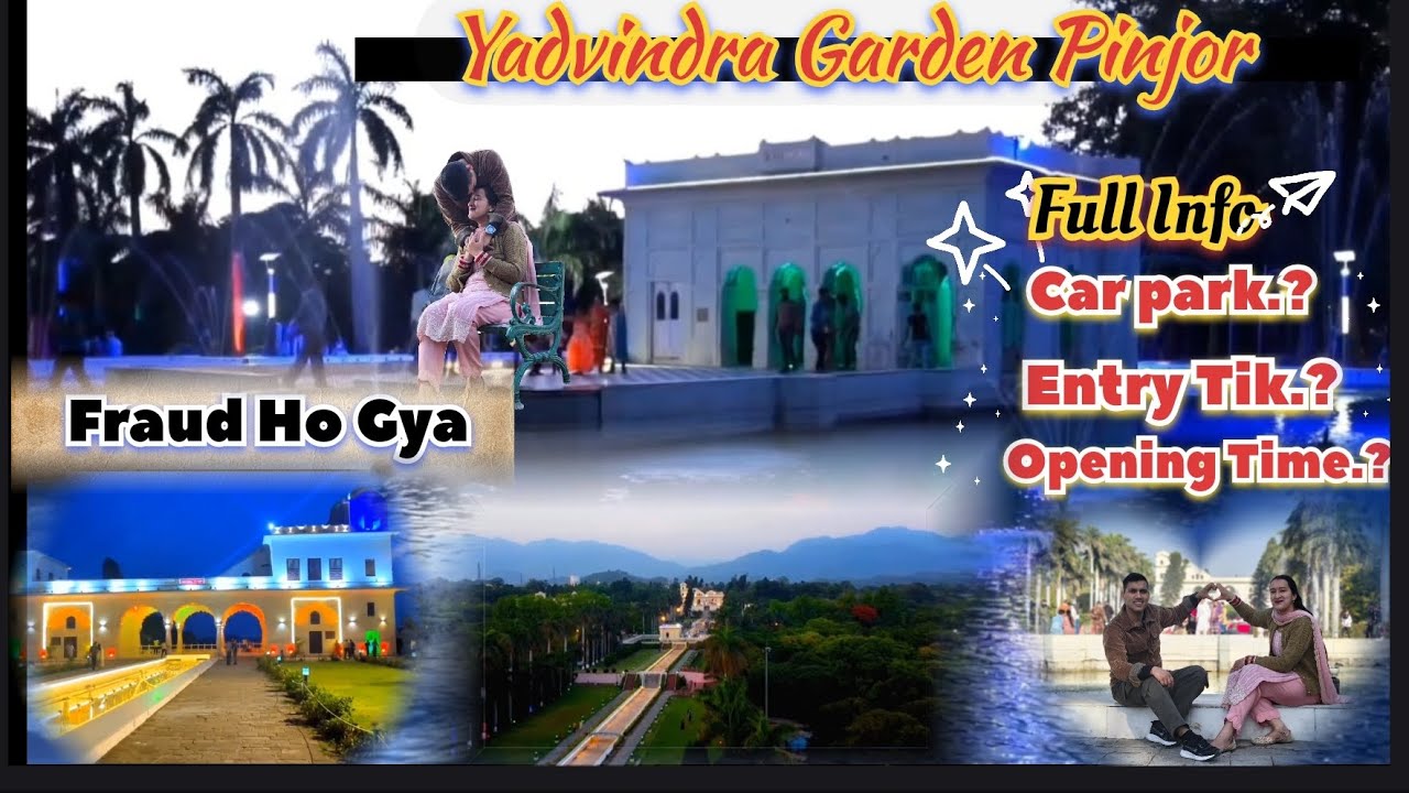 Yadvindra Garden Pinjor // Pinjor Garden Chandigarh // Full Explore Video // पिंजैर बाग // 