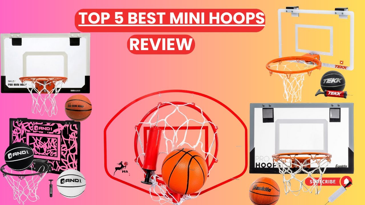 Top 5 Best Mini Hoops 2025 🏀 | Indoor Basketball Hoop Review