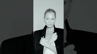 Kate Moss in the atelier. #CalvinKlein Collection fittings documented by Ellen von Unwerth.