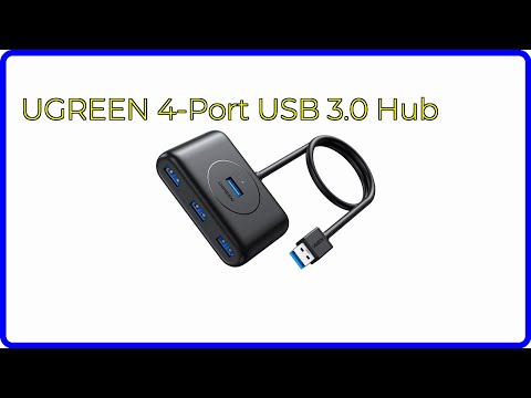 REVIEW (2025): UGREEN 4-Port USB 3.0 Hub. ESSENTIAL details.
