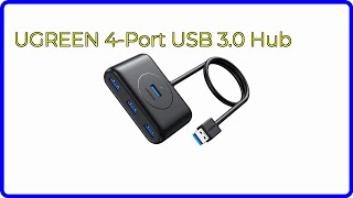 REVIEW (2024): UGREEN 4-Port USB 3.0 Hub. ESSENTIAL details.
