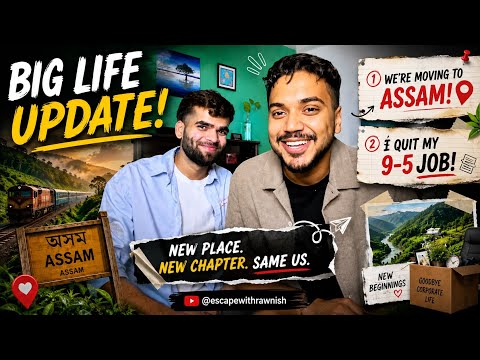 We Quit the “Normal” Life… And We’re Moving to Assam 😳 | Manish & Nitesh | Gay Couple Vlog 