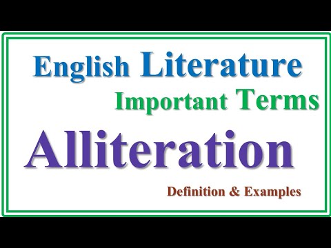 What is alliteration | Alliteration definition + examples | Consonance ...