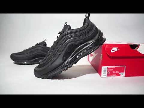 bloquear dolor Con Nike Air Max 97 Black BQ4567-001 - YouTube