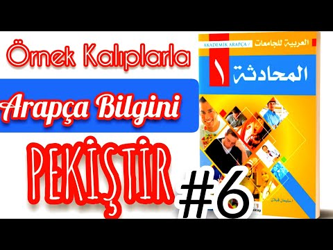 Arapça Konuşma Kalıpları 6 محادثة