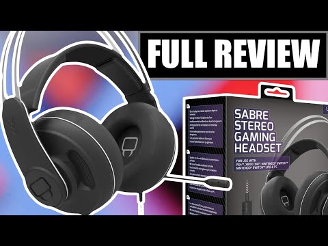 Venom Sabre Stereo Gaming Headset Review - The Best Value Headset For PS4 & Xbox One??