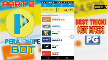 Pera Swipe Bot | Best Trick No Hack 2019 [PART II]
