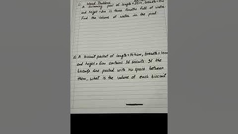 Class 5# Chapter- Solids, Boxes & Volume