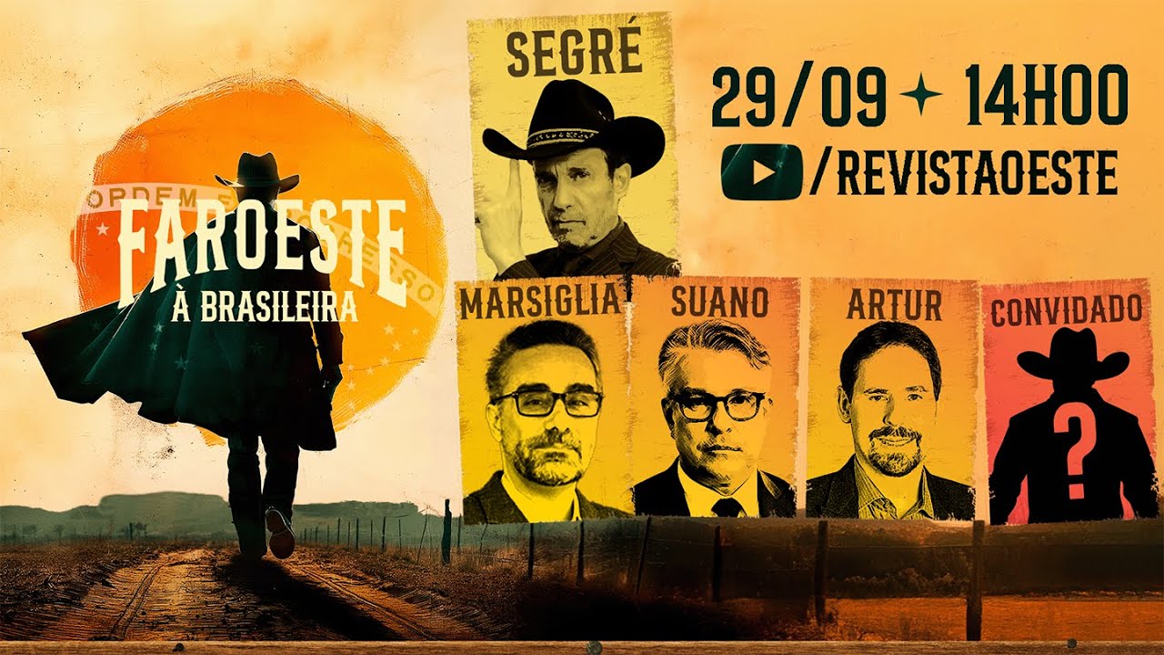 FAROESTE com Gustavo Segré - 29/09 Convidados Deputado Ricardo Salles e Eduardo Tagliaferro