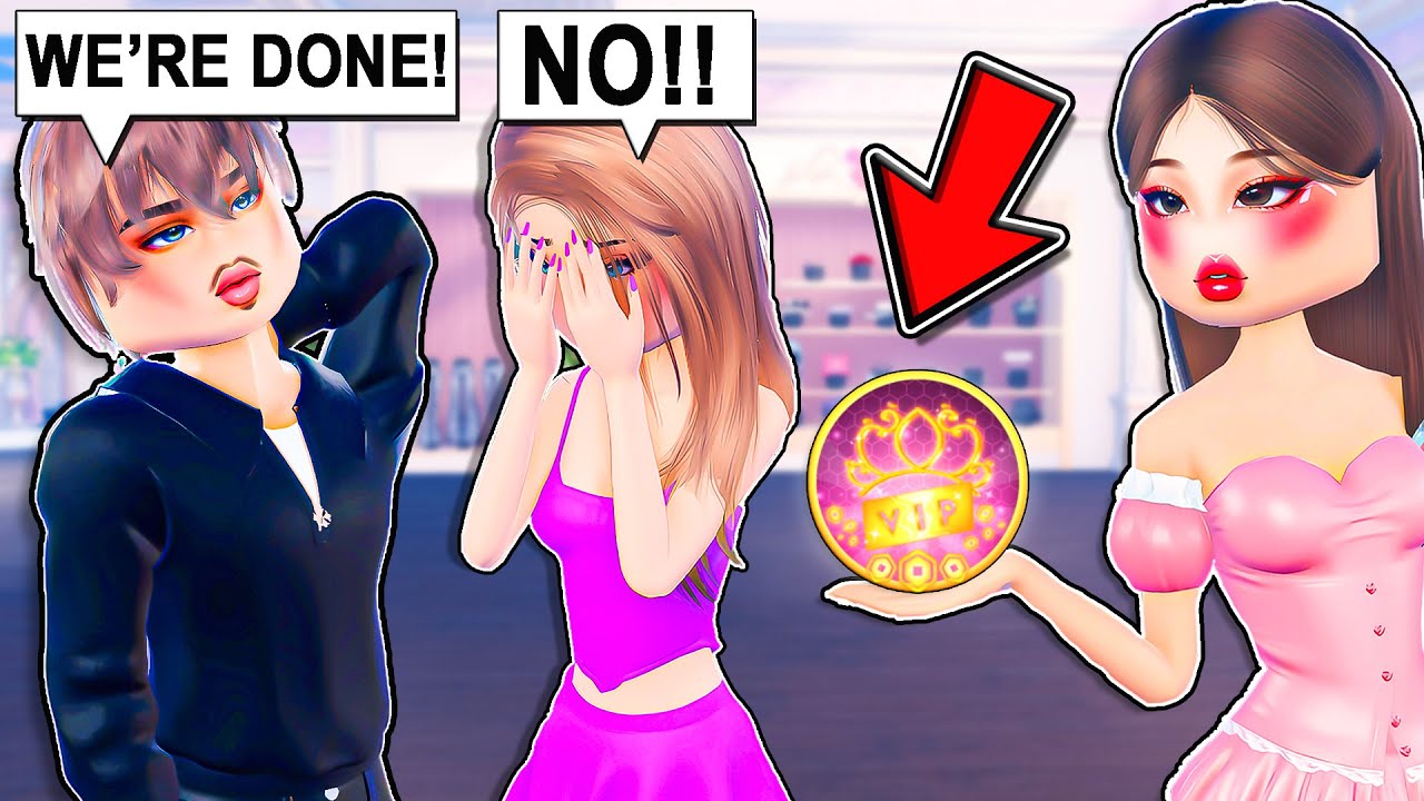 HE DUMPED HER so I GIFTED HER *EVERY GAMEPASS* in Dress to Impress...