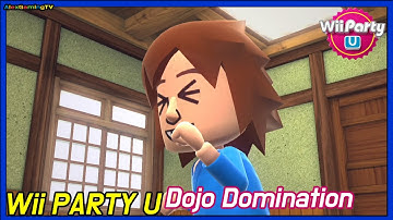 Wii Party U - Dojo Domination ( Standard Mode, Eng Sub ) Player Hafza
