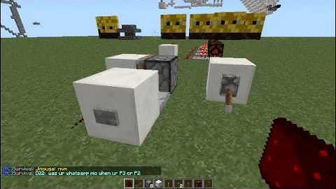 Minecraft Tutorial - Shift register (One directional)