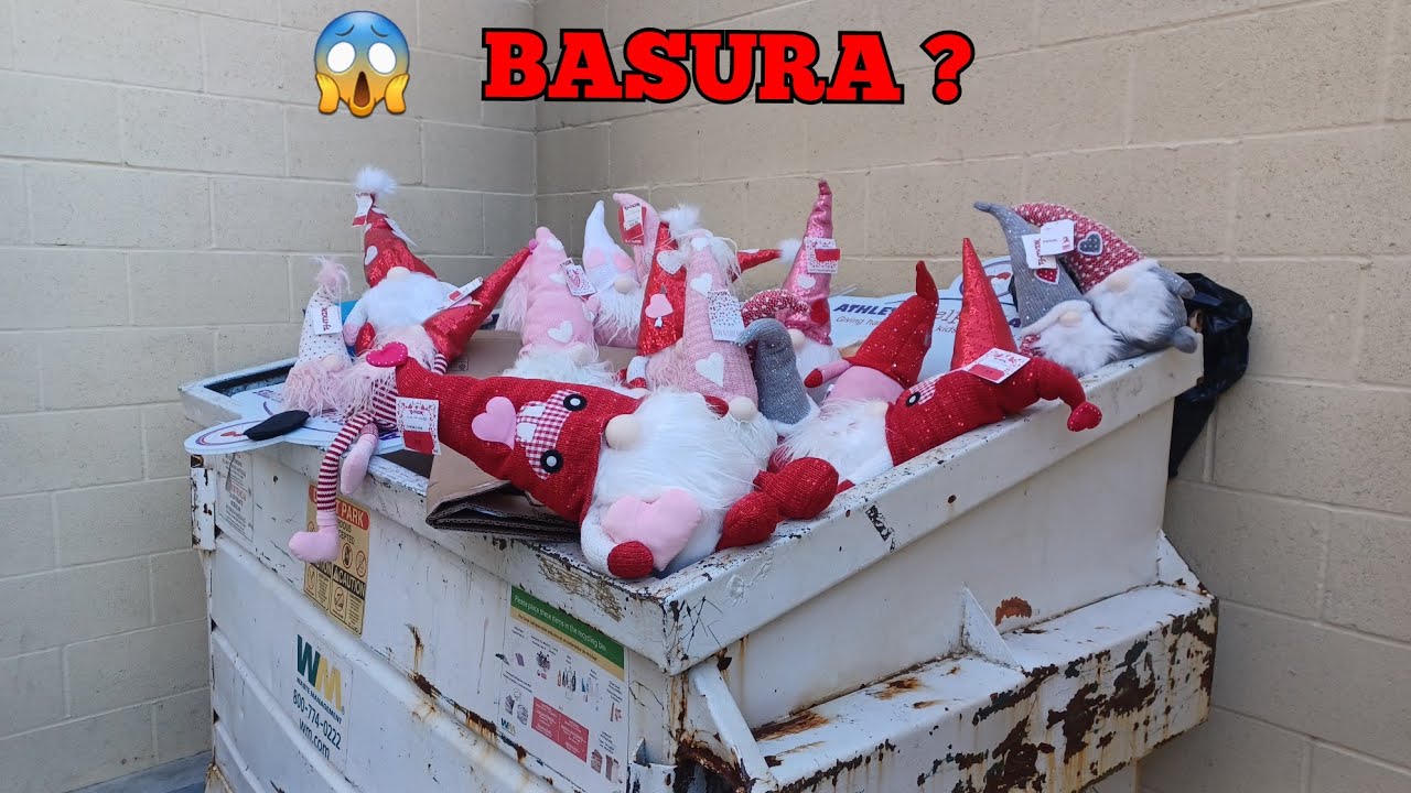 ESTA TIENDA EN USA. SIEMPRE TIRA MUCHAS COSAS NUEVAS A LA BASURA 