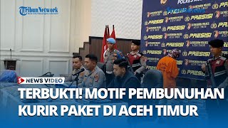 Pelaku Pembunuhan Kurir Paket di Aceh Timur Terlilit Utang Judi Online