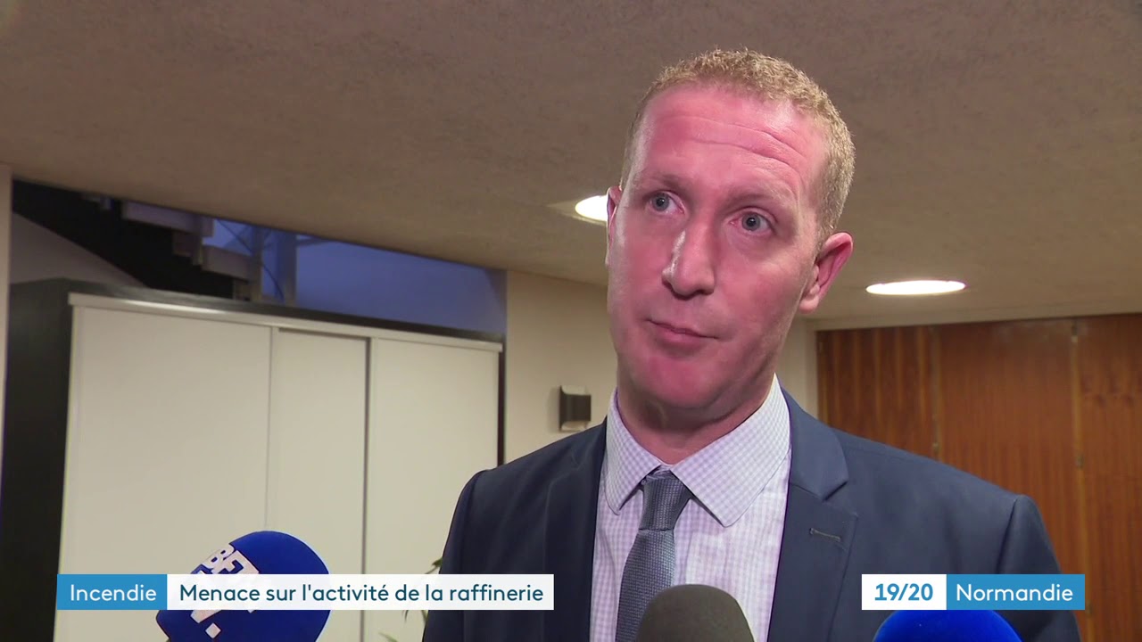 Incendie dans la plus grande raffinerie de France située près du Havre