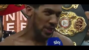Anthony joshua twice