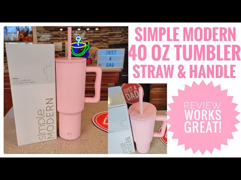 Goodbye 40oz Stanley Cup, Hello Simply Modern Trek Tumbler! Simply Modern  40oz Quick Review! 