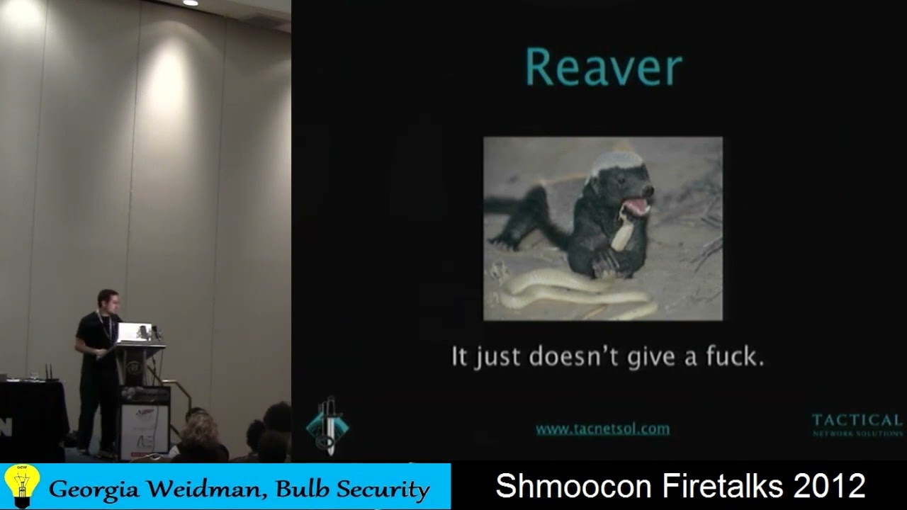 Shmoocon Firetalks Крейг Хеффнер: Взлом WPS ради удовольствия и прибыли