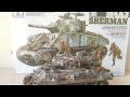 M4A3 Sherman 105mm Howitzer build 1/35 scale (tamiya 35251)