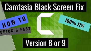 Fix Camtasia Issue of Black Screen Or Videos Not Rendering [QUICK & EASY 100% FIX In Hindi]