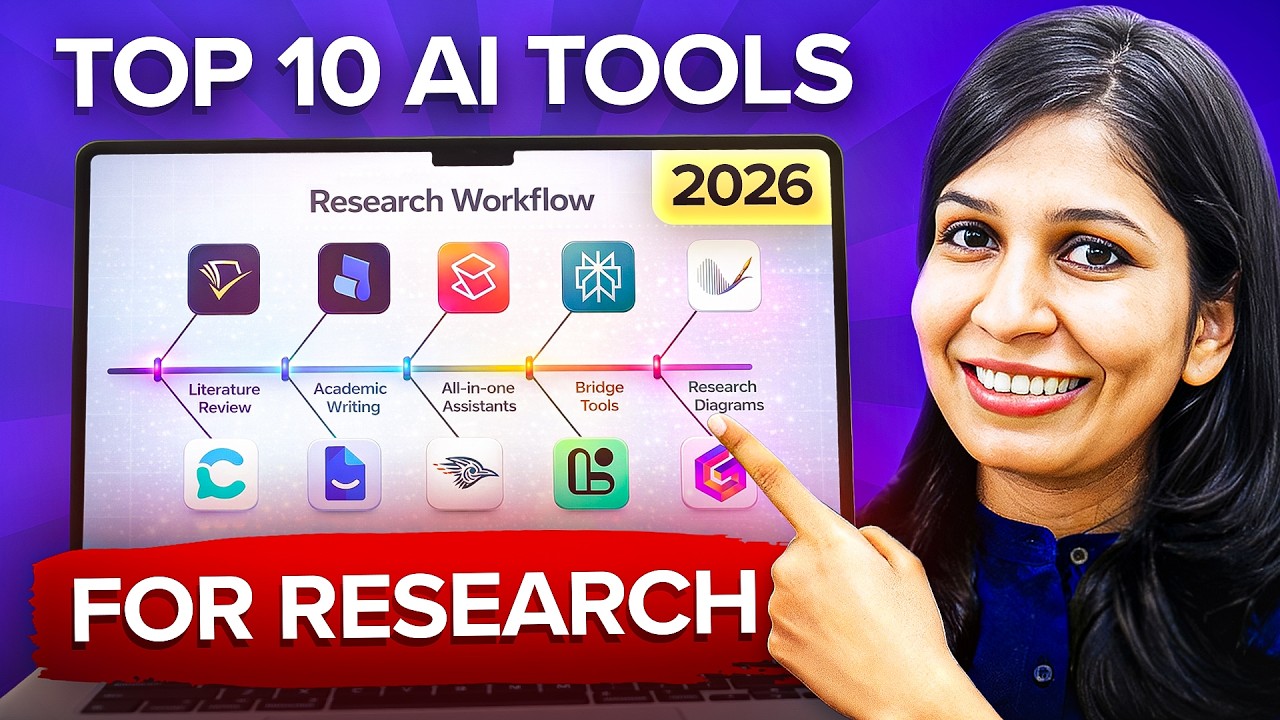 Best AI tools for ENTIRE Research Workflow 2026 - Literature Review, Research Writing, Diagrams etc.