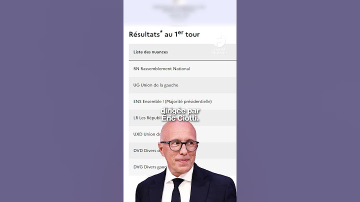 Législatives 2024 : les résultats actualisés