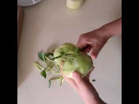 קרפצ'יו קולורבי ויוגורט