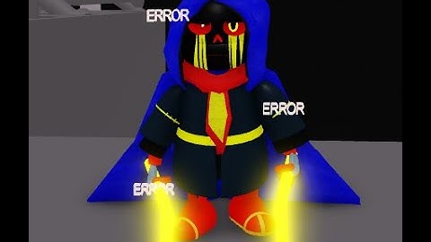 Roblox UT start of madness Silence Error Sans Showcase 1M visits Event